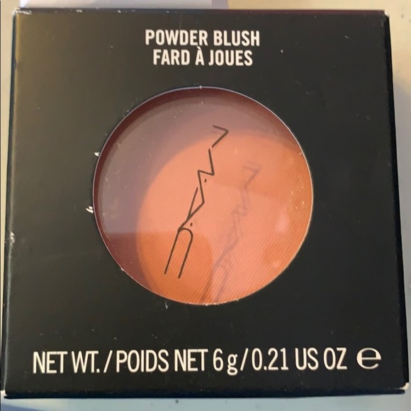M.A.C. MELBA SOFT CORAL-PEACH Powder Blush! - Picture 1 of 4